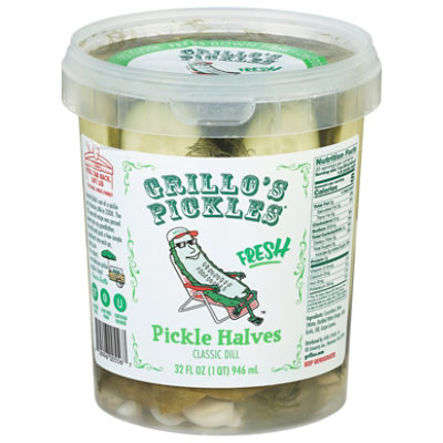 Grillos Pickles Pickle Halves - 32 Oz - Image 2