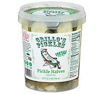 Grillos Pickles Pickle Halves - 32 Oz