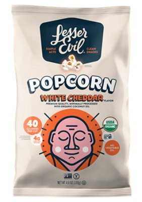 Lesser Evil Popcorn No Cheese Cheesiness - 5 OZ - Image 1