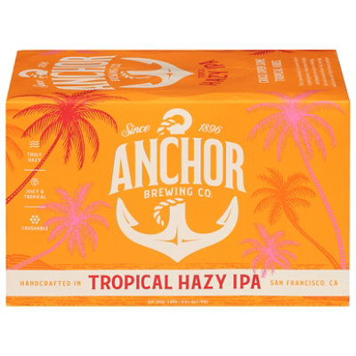 Anchor Tropical Hazy Ipa Cns - 6-12 FZ