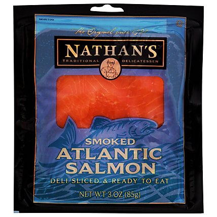 Nathan's Smoked Atlantic Salmon - 3 OZ - Image 3