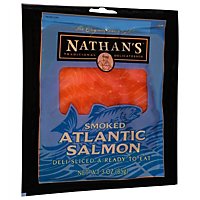 Nathan's Smoked Atlantic Salmon - 3 OZ - Image 1