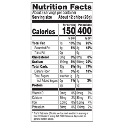 DORITOS Tortilla Chips Blazin Buffalo & Ranch 2 3/4 Oz - 2.75 OZ - Image 3