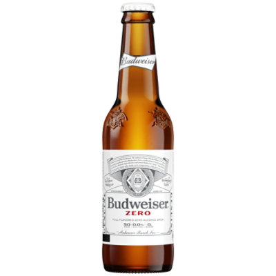 Budweiser Zero Alcohol Free American Lager Beer in  Bottles - 6 - 12 Fl. Oz. - Image 5