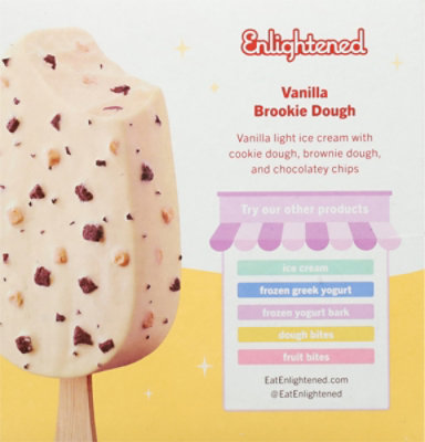 Enlightened Ice Cream  Bar Van Dbl Dough - 15 FZ - Image 6