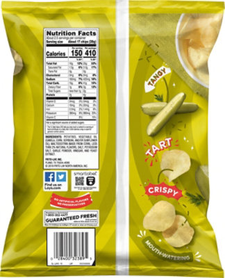 Lays Potato Chips Dill Pickle - 2.625 OZ - Image 5