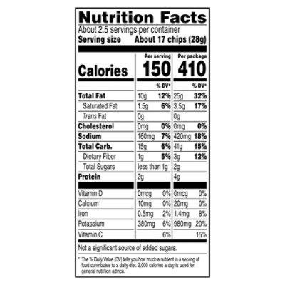 Lays Potato Chips Dill Pickle - 2.625 OZ - Image 3