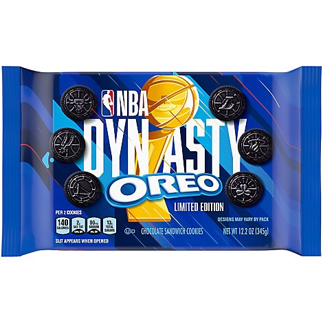 OREO NBA Dynasty Sandwich Cookie - 12.2 Oz