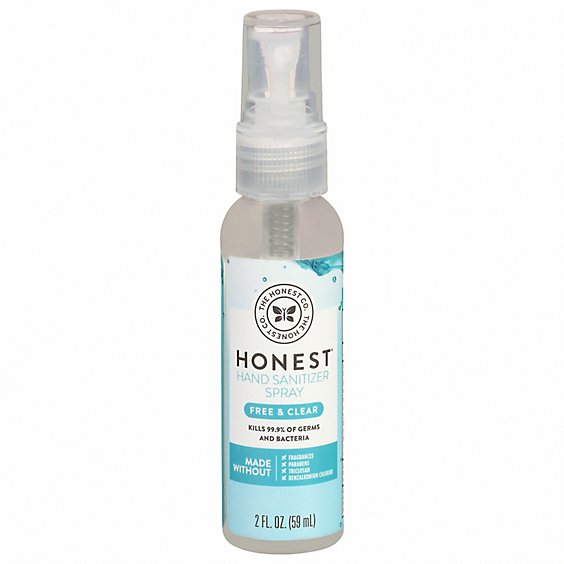 The Hones Sanitizer Hnd Spray Clear - 2 OZ