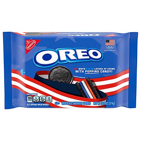 OREO Team USA Limited Edition Chocolate Sandwich Cookies - 13.2 Oz