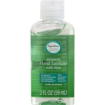 Signature Care Hand Sanitizer With Aloe - 2 FZ - Image 2