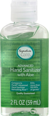 Signature Select/Care Hand Sanitizer With Aloe - 2 Fl. Oz. - Image 2