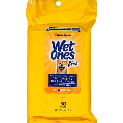 Wet Ones For Pets Dog Wipes Deodorizing - 30 CT - Image 2