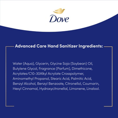 Dove Deep Moisture Sanitizer - 8 FZ - Image 3