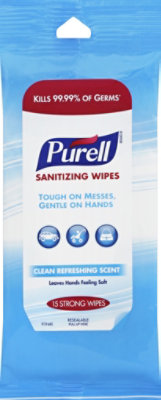 Purell Wipes 15ct Disp - 15WIPES - Image 2
