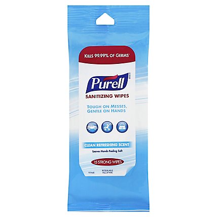 Purell Wipes 15ct Disp - 15WIPES - Image 1