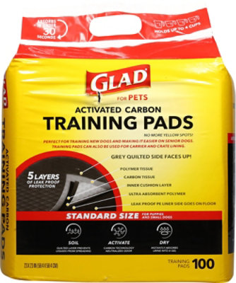 Glad For Pets Pet Train Pad Carbon - 100 CT - Image 4