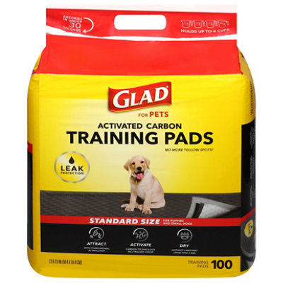 Glad For Pets Pet Train Pad Carbon - 100 CT - Image 1