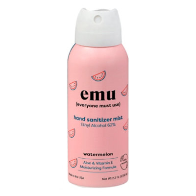Emu Hand Sanitizer Watermelon - 2.2 FZ - Image 3