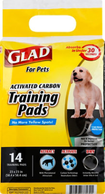 Glad For Pets Pet Train Pad Act Carbon - 14 CT - Image 2