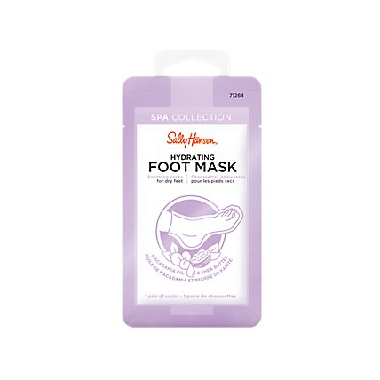 Sally Hansen Treatment Hydrating Foot Mask Pouch - 0.88 Fl. Oz. - Image 1