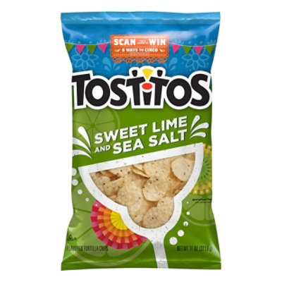 Tostitos Tortilla Chips Sea Salt & Lime - 11 OZ - Image 3