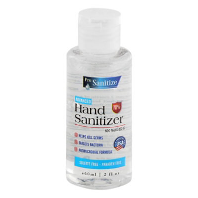  Pro Sanitize Hand Sanitzer - 2 OZ 