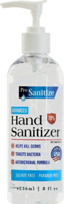 Pro Sanitize Hand Sanitizer - 8 OZ - Image 2