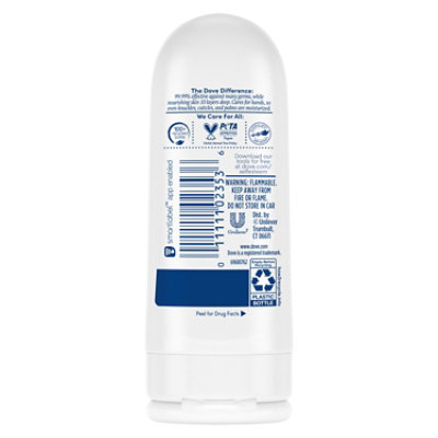 Dove Sanitizer Deep Moisture - 2 OZ - Image 4