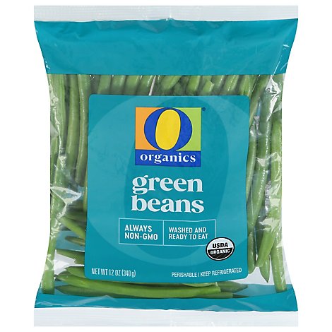 O Organic Green Beans Snipped - 12 OZ