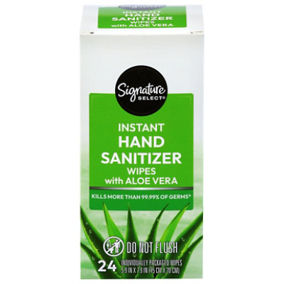 Signature Select Care Hand Sanitizing Wipe Packets