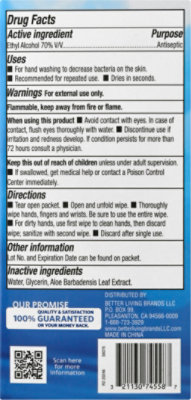 Signature Select/Care Hand Sanitizing Wipe Packets - 24 Count - Image 5