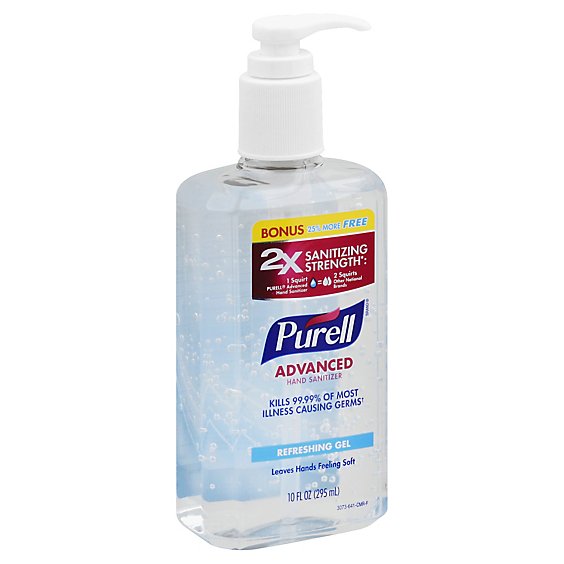 Purell 25% Free Pump Original - 8 OZ