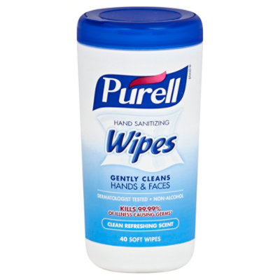 Purell Clean Refreshing Scent 40ct Canister Wipes - 40 CT