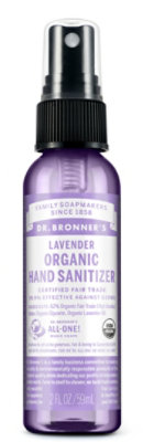 Dr Bronners Org Hand Sanitizer Lavender - 2 OZ - Image 2