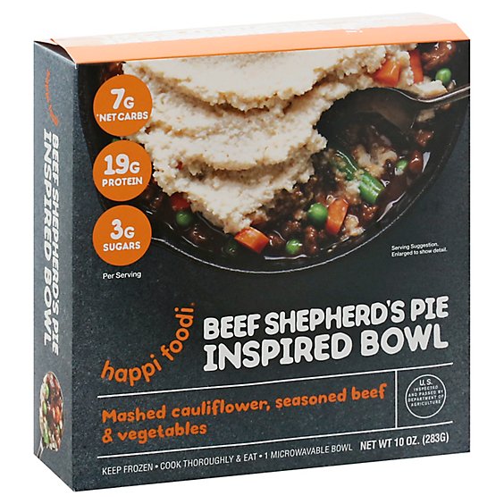 Happi Foodi Shephards Pie Entree Bowl - 10 OZ