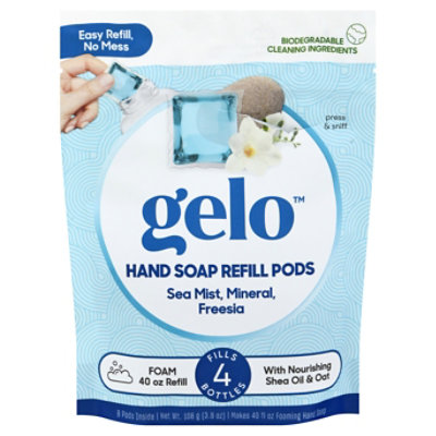 Gelo Foaming Hand Soap Refill Sea Mist - 3.8 FZ