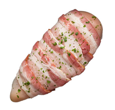 Chicken Breast Bacon Wrapped Mushroom Stuffed - EA