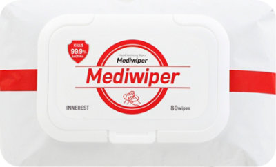 Mediwiper Hand Sanitizer Wipes - 80 CT - Image 2