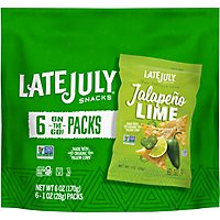 Late July Jalapeno Lime Clasico Tortilla Chips - 1 OZ - Image 6