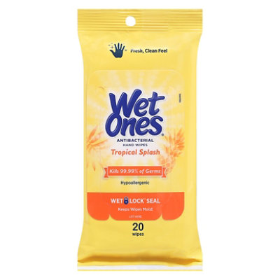 Wet Ones Citrus Antibacterial Wipes - 20 CT - Image 3