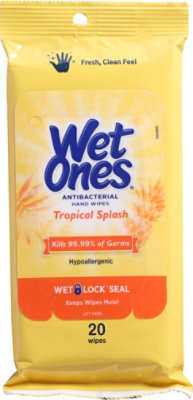 Wet Ones Citrus Antibacterial Wipes - 20 CT - Image 2