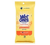 Wet Ones Citrus Antibacterial Wipes - 20 CT