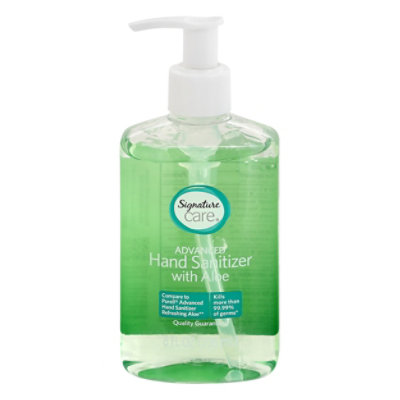 Signature Select/Care Hand Sanitizer With Aloe - 8 Fl. Oz. - Image 4