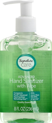 Signature Select/Care Hand Sanitizer With Aloe - 8 Fl. Oz. - Image 2