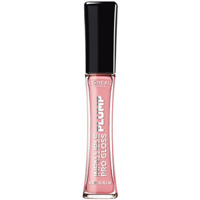 L'Oreal Paris Infallible Pro Gloss Plump Lip Gloss with Hyaluronic Acid Flush - 0.21 Fl. Oz. - Image 1