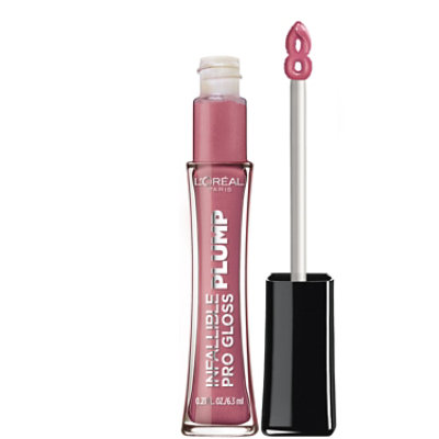 L'Oreal Paris Infallible Pro Gloss Plump Lip Gloss with Hyaluronic Acid Mauve Glow - 0.21 Fl. Oz. - Image 1