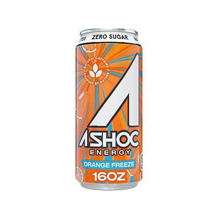 Adrenaline Shoc Orange Freeze Smart Energy Drink In Can - 16 Fl. Oz. - Image 1