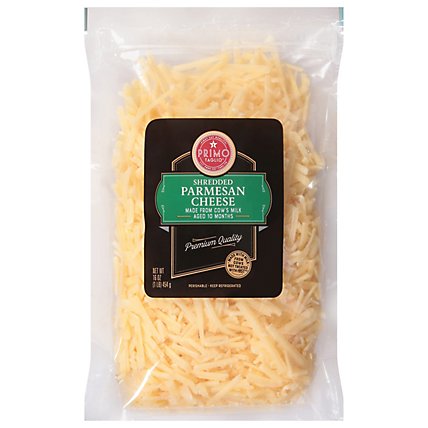 Primo Taglio Cheese Parmesan Shred Bag - 16 OZ - Image 3