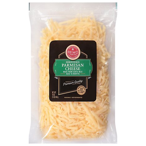 Primo Taglio Cheese Parmesan Shred Bag - 16 OZ